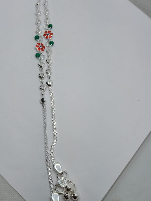 Pure silver payal 75% P = 15